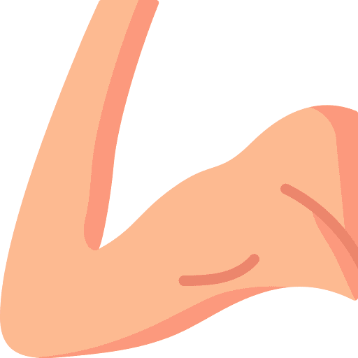 Elbow parts human body icon Elbow parts human body icon