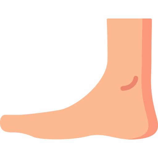 Foot human foot clan anatomy icon Foot human foot clan anatomy icon