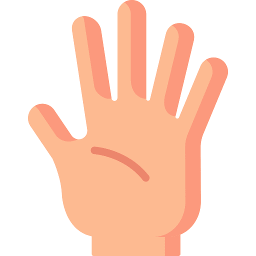 Hand human hands and gestures anatomy icon Hand human hands and gestures anatomy icon