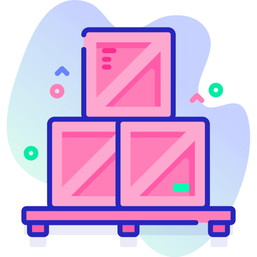 Crate packaging package shipping icon