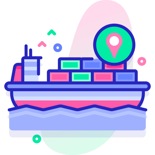 Cargo ship cargo ship global transport icon