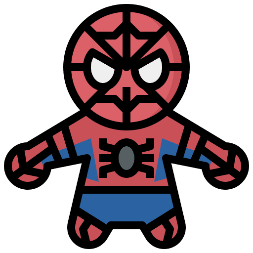 Superhero comic man people icon