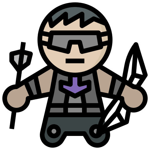 Superhero man heroe superpowers icon