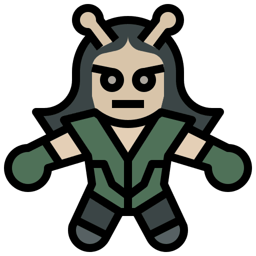 Superhero woman fictional character people icon