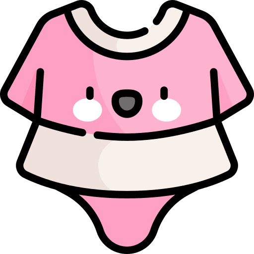 Baby clothes bodysuit accessory newborn icon Baby clothes bodysuit accessory newborn icon