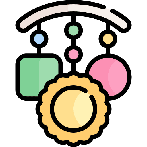 Crib toy toys mobile toy baby mobile icon Crib toy toys mobile toy baby mobile icon