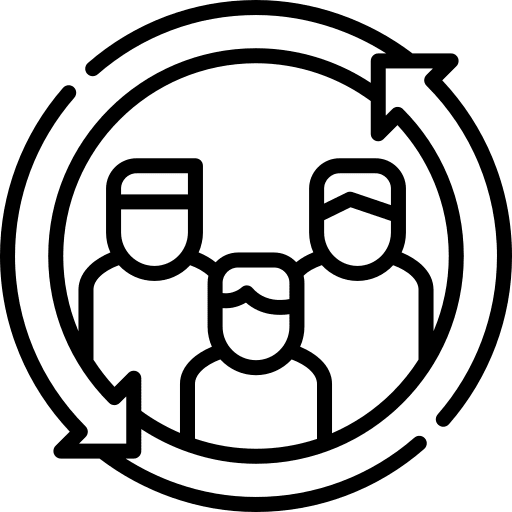 Cycle lifecycle command user icon Cycle lifecycle command user icon