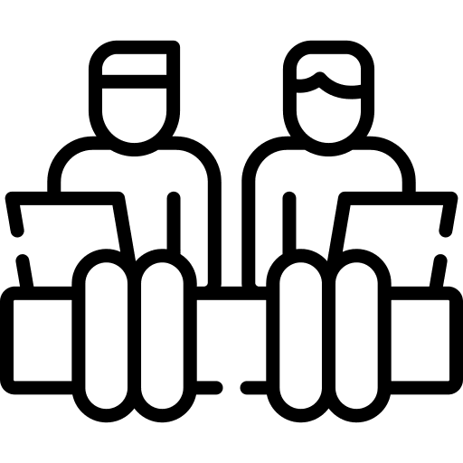 Coworkers coworkers pair team icon Coworkers coworkers pair team icon