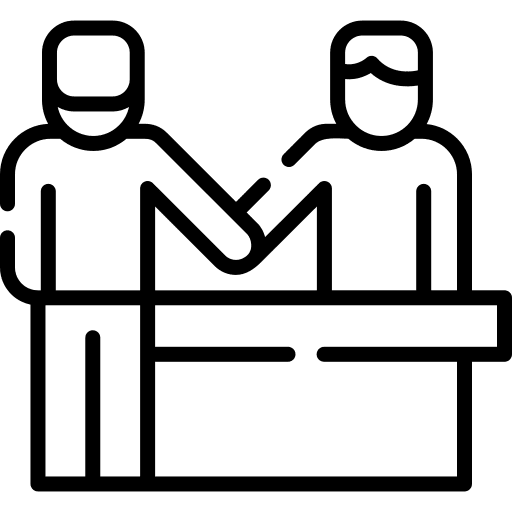 Greeting hands deal greeting icon Greeting hands deal greeting icon