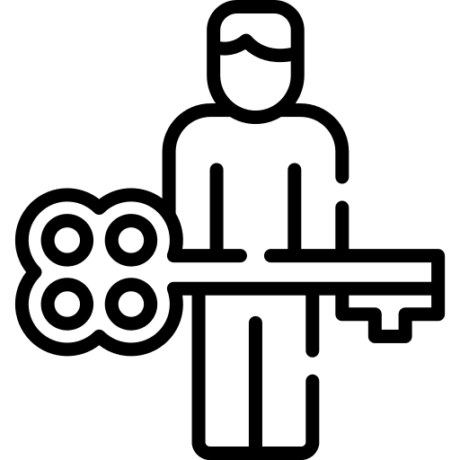 Key person key person businessman business and finance icon Key person key person businessman business and finance icon