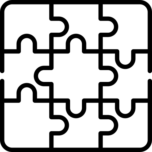 Puzzle creativity hobbies and free time teamwork icon Puzzle creativity hobbies and free time teamwork icon