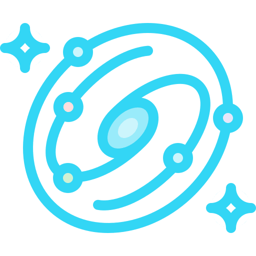 Galaxy nature space galaxy icon