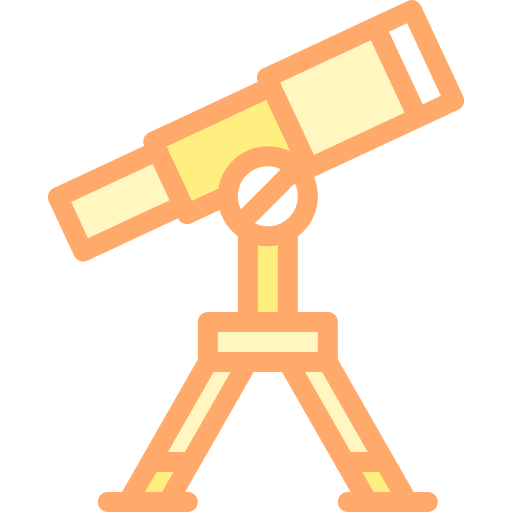 Telescope science telescope universe icon
