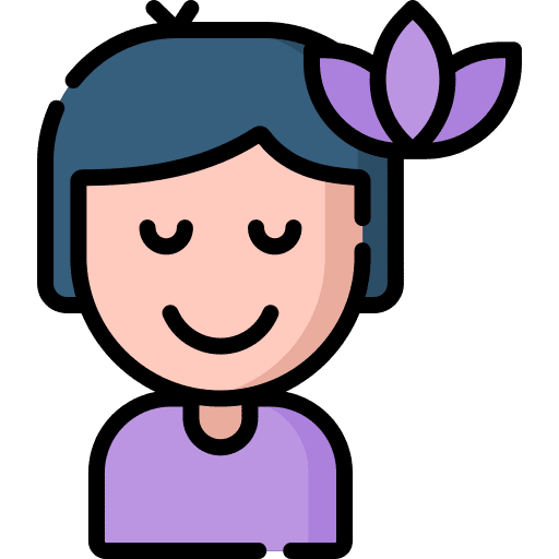 Calm serenity soul yoga icon