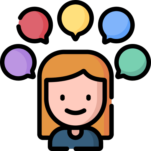 Feelings emotion woman balance icon