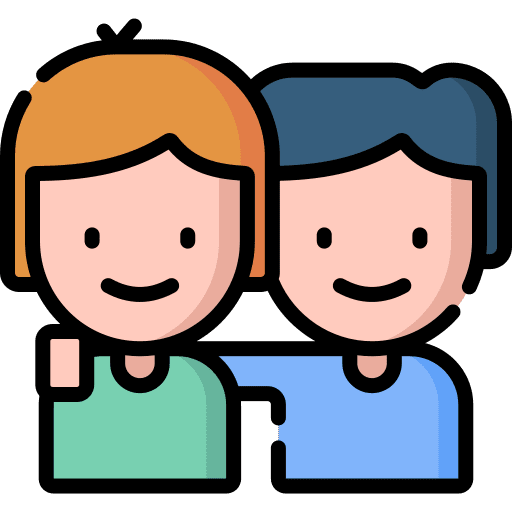 Friendship people friends childhood icon