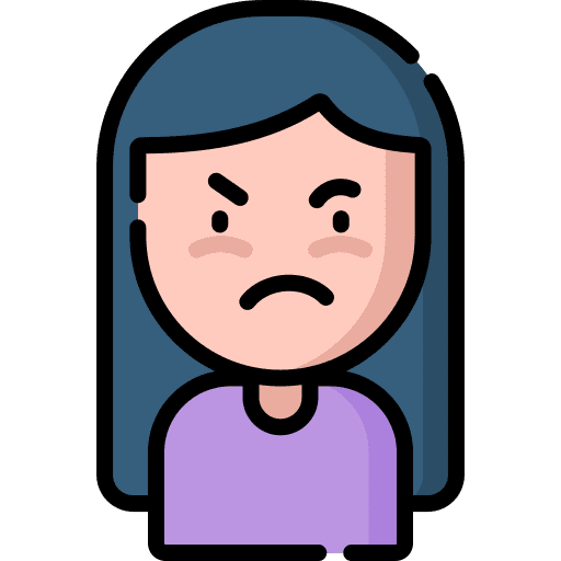 Jealous gestures avatar people icon