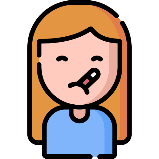 Sick healthcare and medical illness medical icon