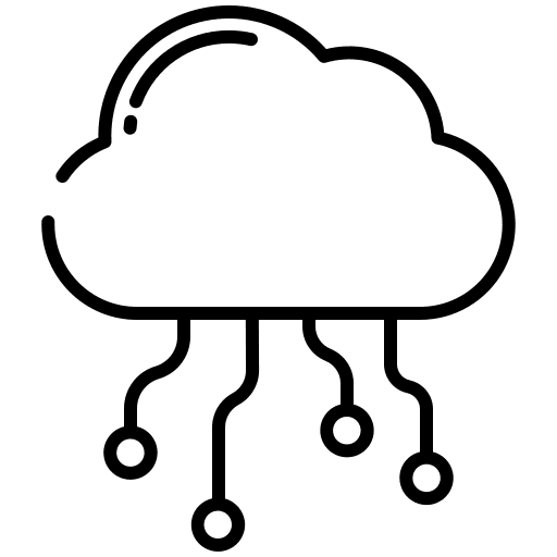 Cloud computing web development cloud computing integration icon Cloud computing web development cloud computing integration icon