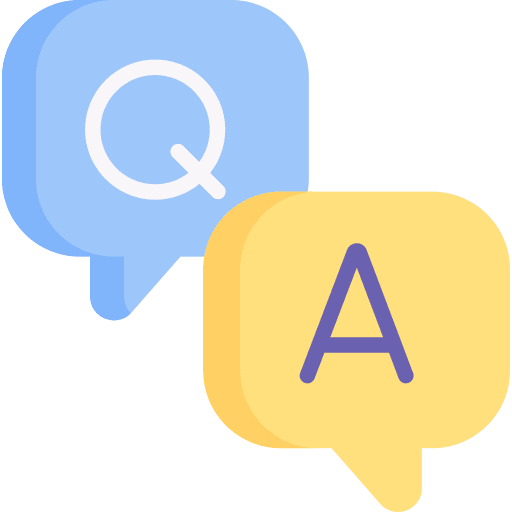 Faq communications faq speech bubble icon