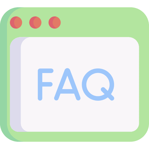 Faq seo and web talk website icon Faq seo and web talk website icon