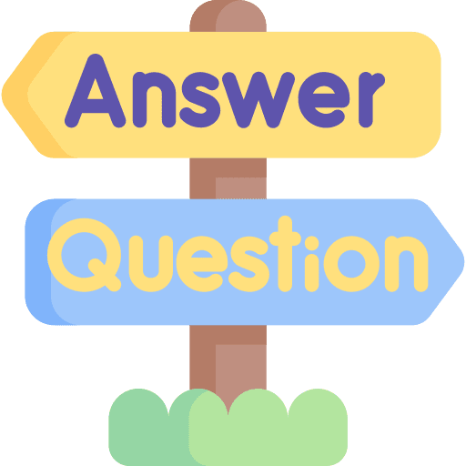 Signpost arrows signaling answer icon Signpost arrows signaling answer icon