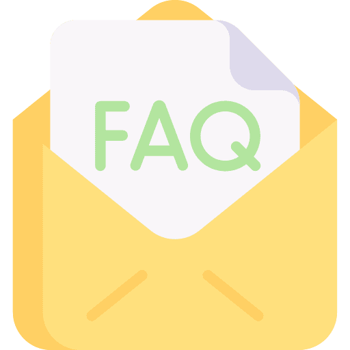 Faq communications email letter icon Faq communications email letter icon