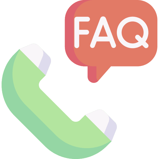 Telephone help communications questions icon Telephone help communications questions icon