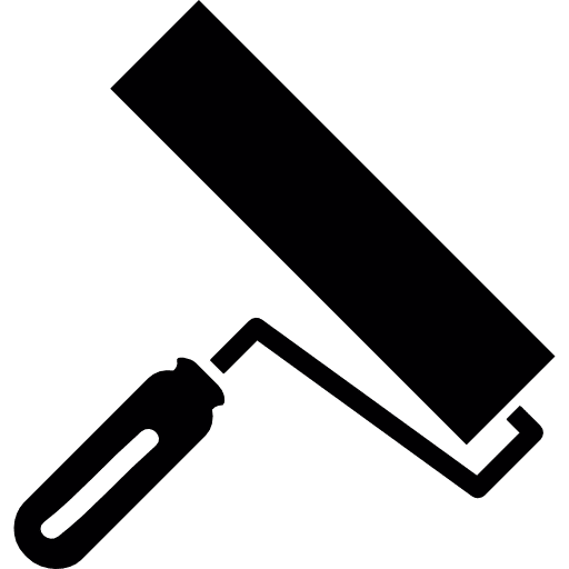 Painting roller paint rolling painting roller icon