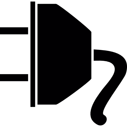 Cable plug male technology charging plug icon