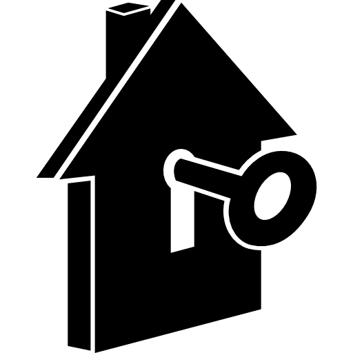 Keyhole password access key icon