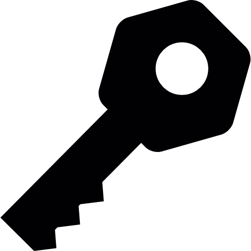 Open key smart key key chain keyword icon