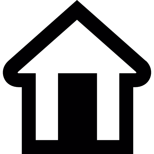 Home facade house construction building icon