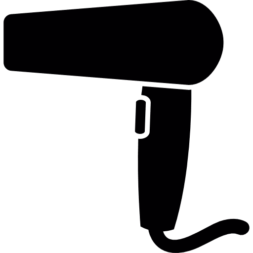 Hair dryer dry beauty hot icon