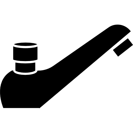 Water tap profile wash clean toilet icon