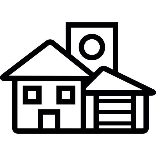 Architecture constructions house architecture icon