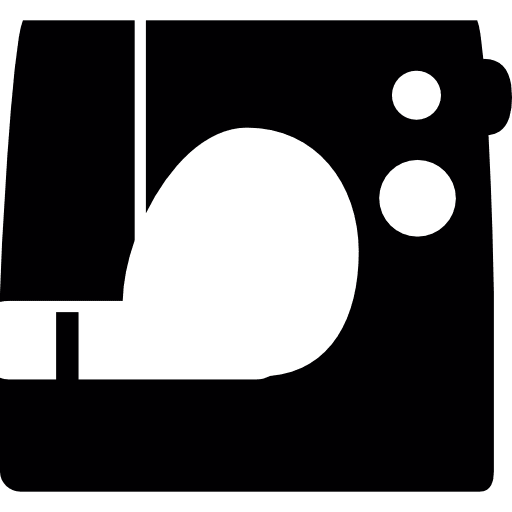 Electric sewing machine sew clothes sewing machine icon