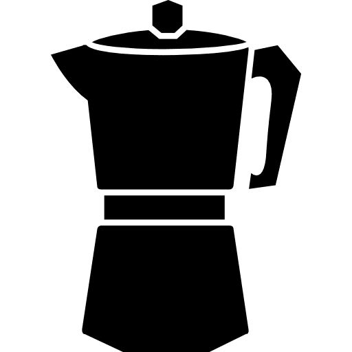 Moka coffee heat prepare icon