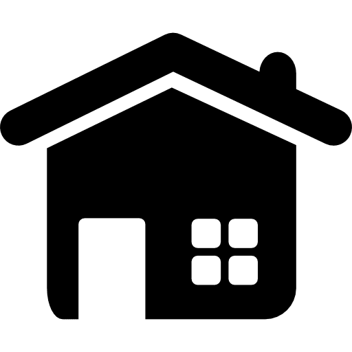 Home house building shelter icon