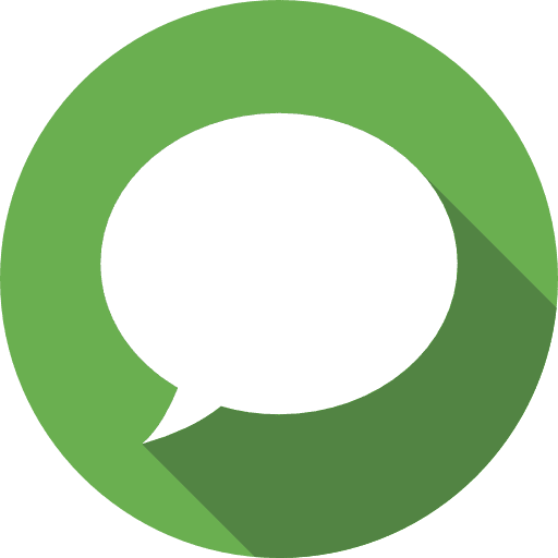 Chat speech bubble conversation multimedia icon