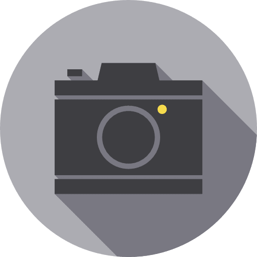 Photo camera interface photograph electronics icon