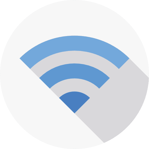 Wifi multimedia wireless computer icon