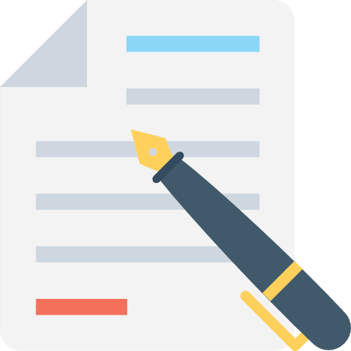 Contract property contract real estate icon