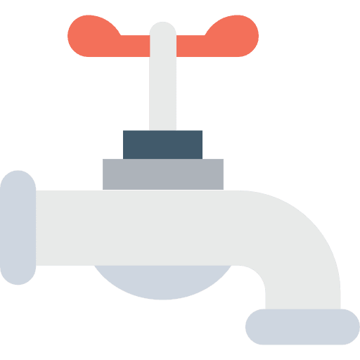 Faucet droplet tap faucet icon