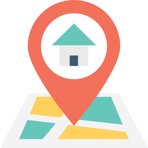 Placeholder map point map location pin icon