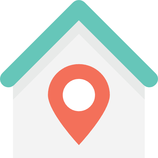 House buildings property construction icon