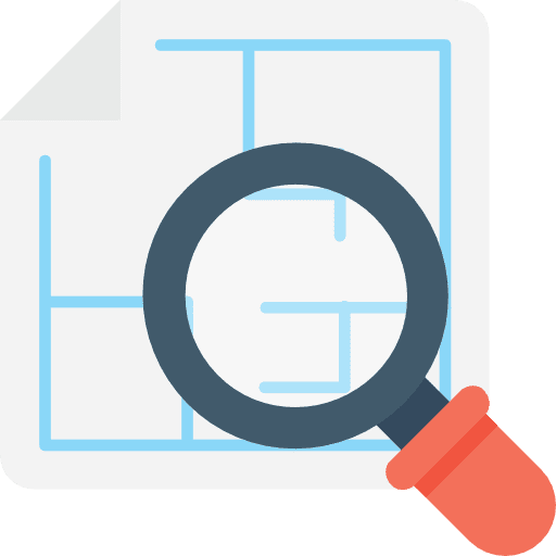 Blueprint blueprint plant architecture icon