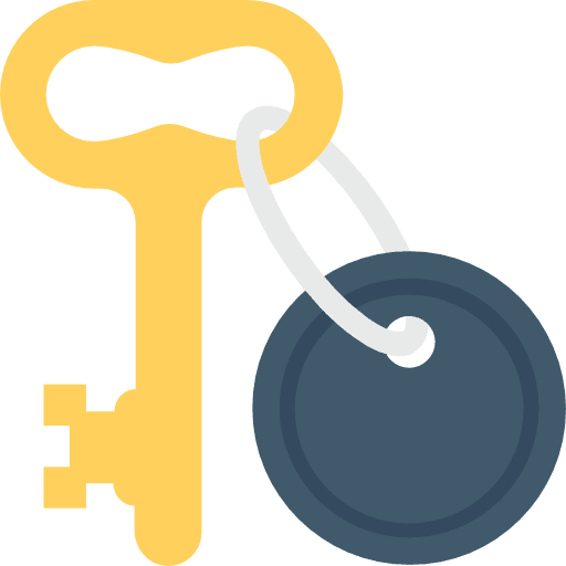 Key passkey pass key icon