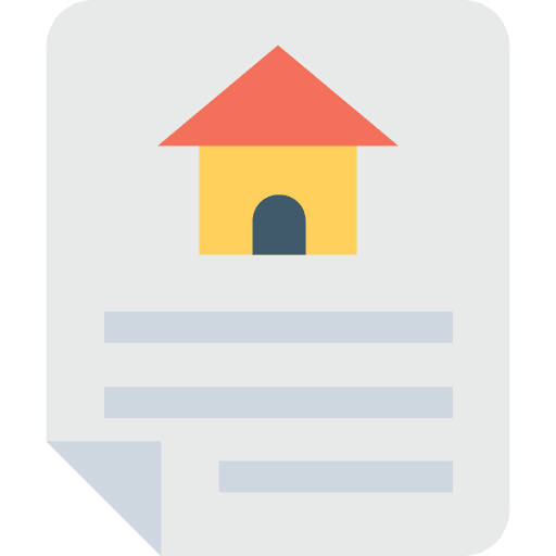 Mortgage home contract legacy icon
