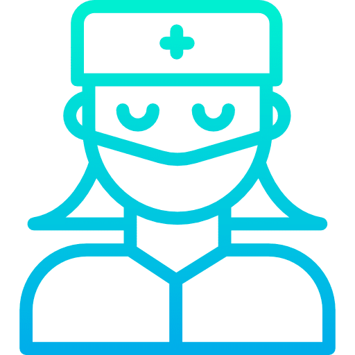 Doctor profession surgeon occupation icon